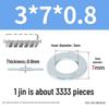 Oversized Thickened Galvanized Iron Flat Washer M2M3456810-M6