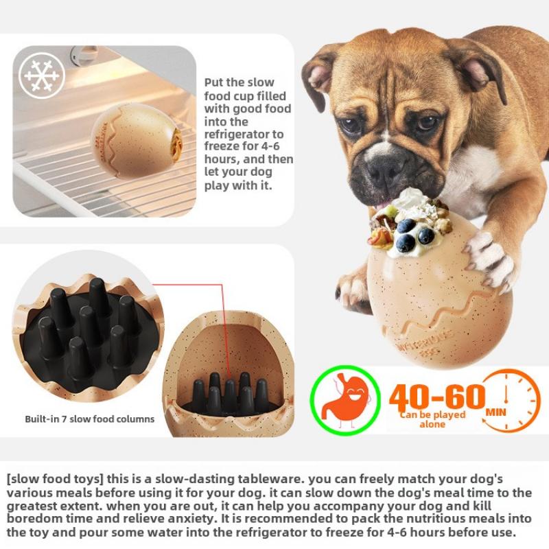 Pet Supplies Licking Leaking Ball Puzzle Chewing Toys Cat and Dog Food Toys