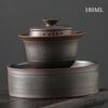 Jianshui Purple Pottery Gaiwan Ceramic Handmade Household Kung Fu Tea Set Tea Bowl Tea Cup Tea Maker Tea Ceremony Tea Tureen