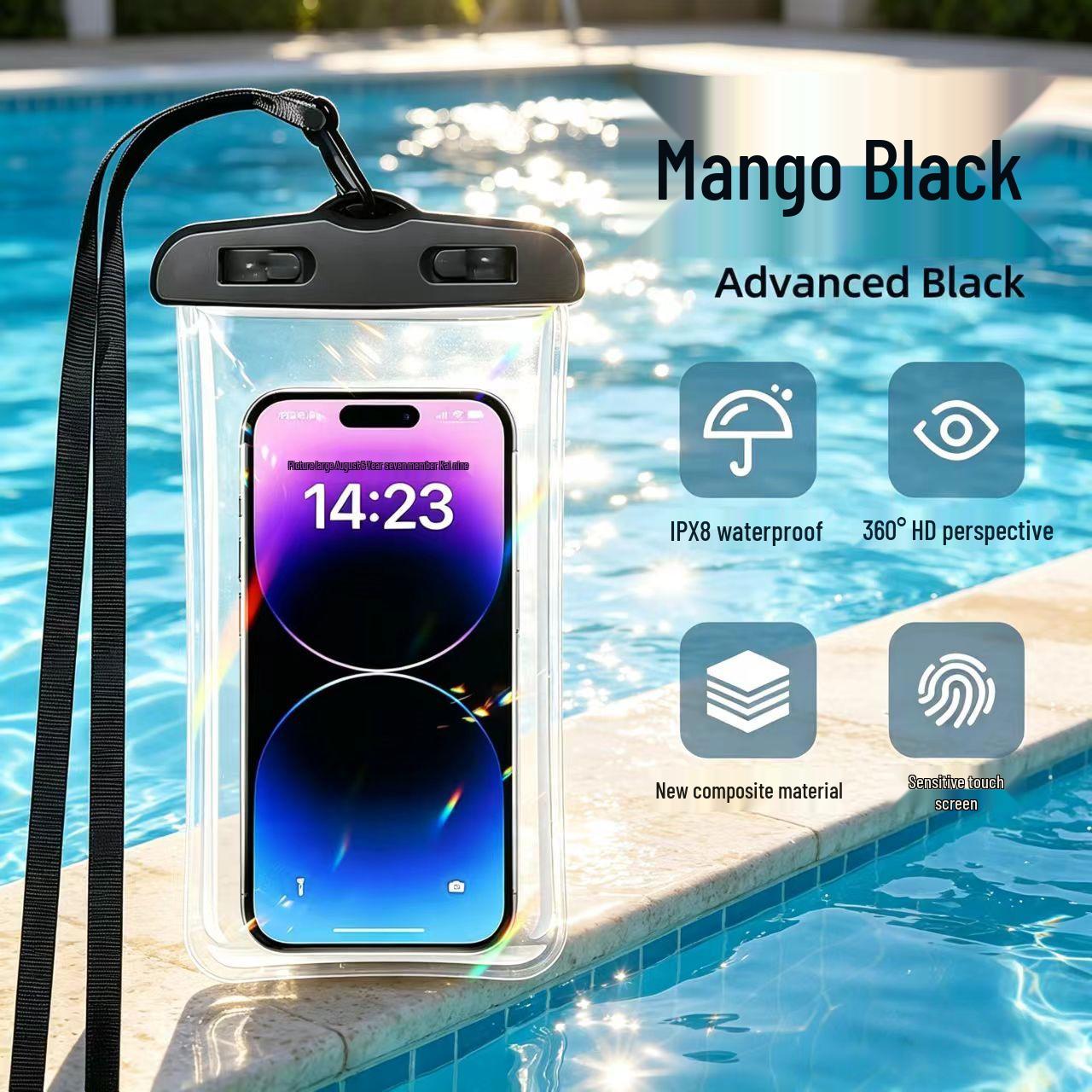 Outdoor Waterproof PVC Mesh Beach Bag for Rafting and Swimsuit Storage Special Size