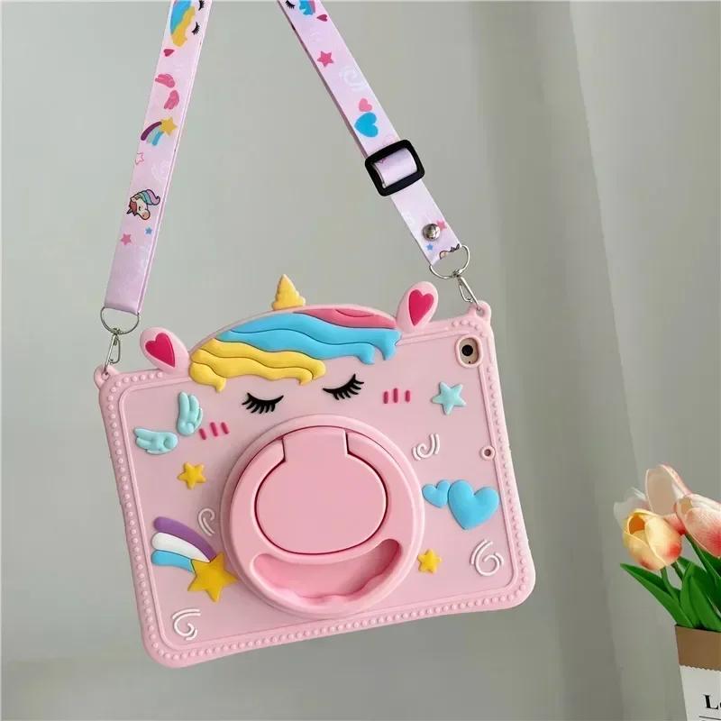 Cute Cartoon bear Case for iPad Pro 11 inch 2022 2021 2020 Silicone Tablet Cover Stand For iPad 9.7 5th 6th 10.2 9th 8th 7th 10 10th ipad mini Funda