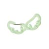 Acrylic Wing/Stars Shape Carabiner Hook Clips Card Holder Keychain Portable Outdoor Keyring Hook Backpack Pendant Gifts