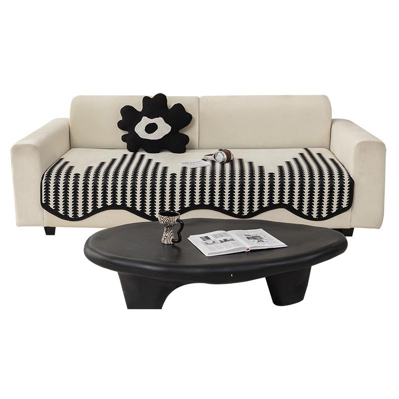 Chenier Sofa Cushion Is Universal In All Seasons  New Nordic Wind Non-Slip Straight Row Sofa Cushion Is Literary And Fresh