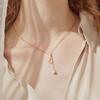 Gourd Pendant Necklace Women'S Fashion Niche Design Sense High-End Light Luxury Year Collarbone Chain Jewelry Premium
