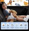Children's Car Sunshade: Heat-Blocking, Retractable Magnetic Curtain with Cartoon Design for Baby Privacy