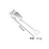 Creative Stainless Steel Shovel Spoon Mini Coffee Teaspoon Fruit Ice Cream Dessert Spoons Kitchen Scoops Tableware Cutlery Set