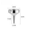 Kitchen Accessories Metal Cooking Oil Funnel Wide Mouth Suitable for Bar Beer Oil Pot Transfer Liquid Powder Kitchen Supplies