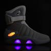 Future Warrior High-top Board Shoes USB Charging Ghost Step Dance + Men's Shoes Non-slip Colorful Night Luminous Basketball Led Light Shoes