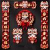 Traditional 2025 Snake Year Door Couplets Chinese Style Spring Festival Supplies  Celebration Party