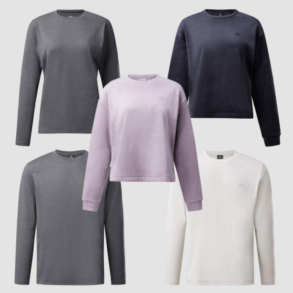 

Kolon SporTs MounTain Round T shirT Unisex 5 Types selecT 1 Light greige/115