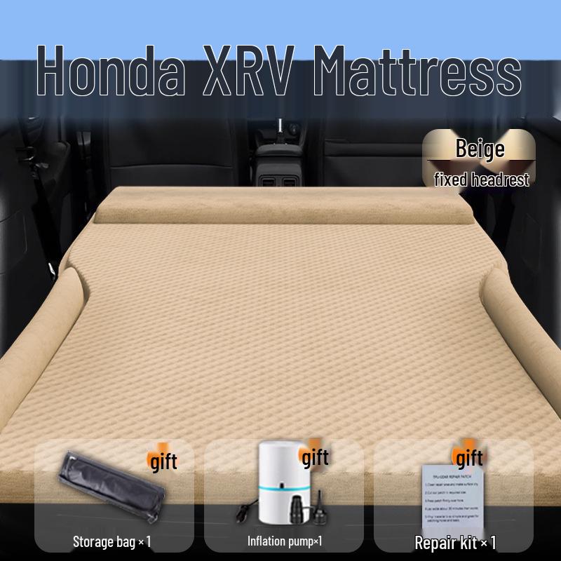 Honda XRV Car Trunk Bed: Inflatable Rear Seat Air Mattress & Sleeping Pad