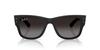 Ray-Ban WAYFARER LITEFORCE Sunglasses - Matte Black Frame / Dark Grey Gradient Polarized Lenses Full Fit
