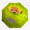 Teletubbies Theme Automatic Umbrella, Lightweight & Portable, 8 Rib, Perfect for Outdoor Travel, Birthdays, Christmas, Gifts.