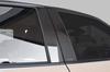 SecondStage Toyota Yaris Cross Pillar Garnish Carbon Fiber for vehicles without T557DCB (Digital Look, visors) /