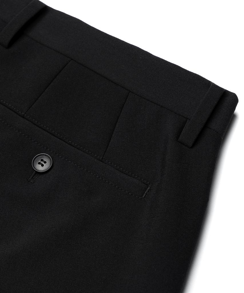 CONNECT KINLOCH Essential Standard Slacks [Black]