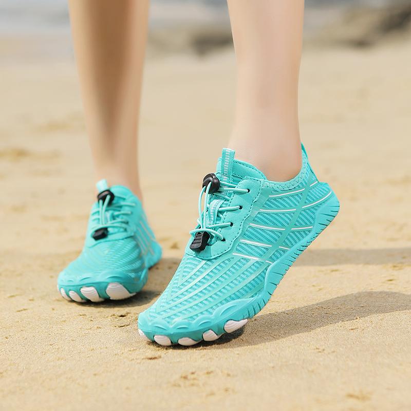 35-46 Yoga Fitness Shoes Men's Multi-function Solid Color Water Sports Outdoor Hiking Shoes Women's Large-scale Diving Beach Shoes