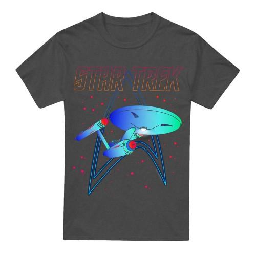 Star Trek Unisex Adult Neon T-Shirt