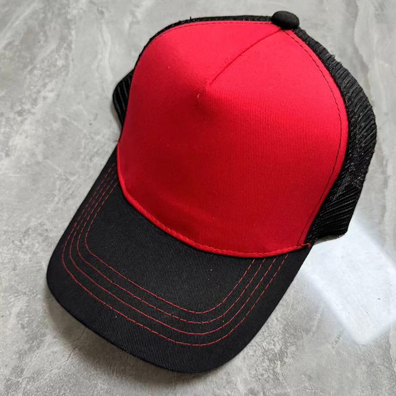 Colorful mesh hat available. Multiple colors available. Trucker visor baseball cap wide brim dome