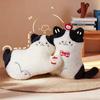 Plush Cat Toy With Apple Design For Girls And Boys Perfect For Sleep And Relaxation