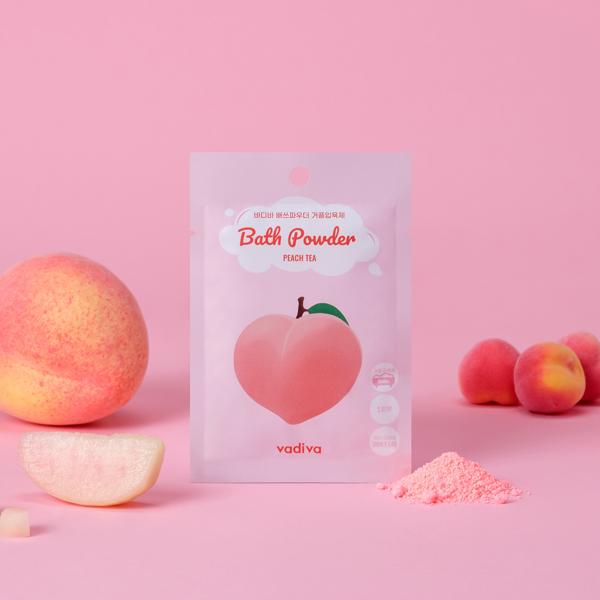 

Body Bar Пудра для ванны Bubble Bath Peach Tea, 1 шт., 30 г