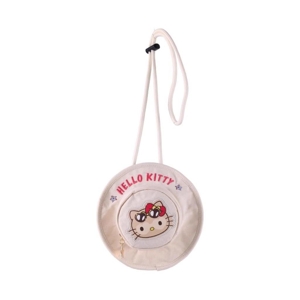 Canvas Sun Cute Hat Crossbody Bag With Lotso Nick Embroidery Design