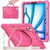 For iPad Air 11 (2025)/(2024)/Air (2022)/(2020)/Pro 11 (2022)/(2021)/(2020)/(2018) Kickstand Cover with Shoulder Strap