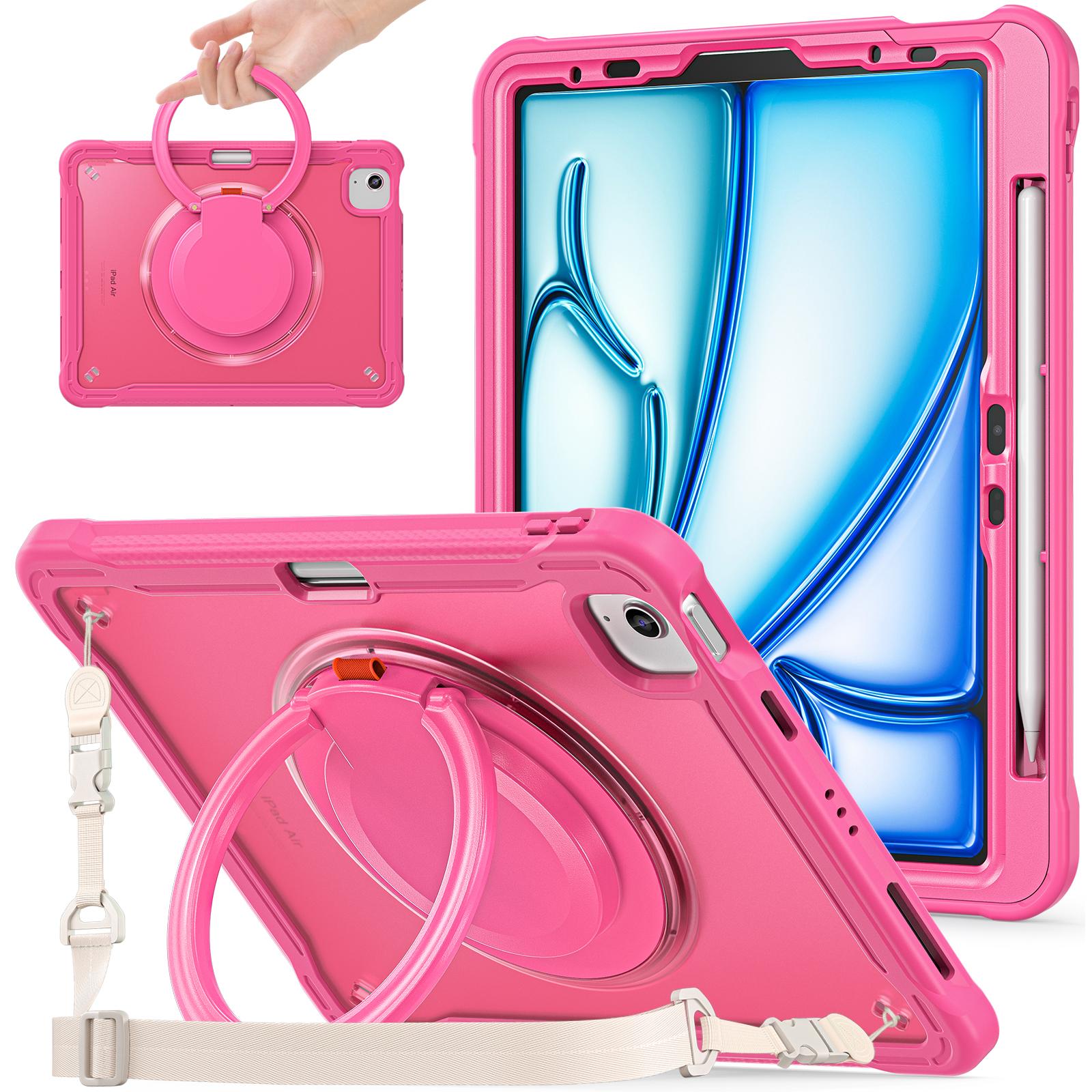 

Для iPad Эйр 11 (2025)/(2024)/Воздух (2022)/(2020)/Про 11 (2022)/(2021)/(2020)/(2018) Крышка подножки с плечевым ремнем E