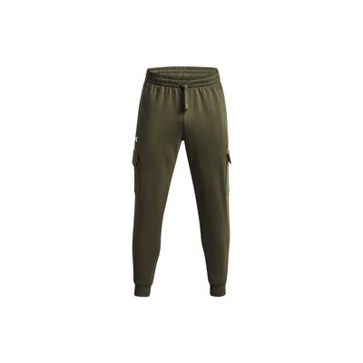 Rival Fleece Cargo Joggers With Warm Fleece Lining And Elastic Cuffs Men Bottoms Green 1382134-390