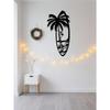 Vintage Surf Metal Wall Art Weatherproof Beach Decor Indoor Outdoor Patio Gift
