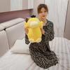 JUSCH 9.8 inch Plush Duck Stuffed Animal Soft Toys Yellow Duckling Duckie Stuff, Funny Cuddly Gifts for Kids Baby