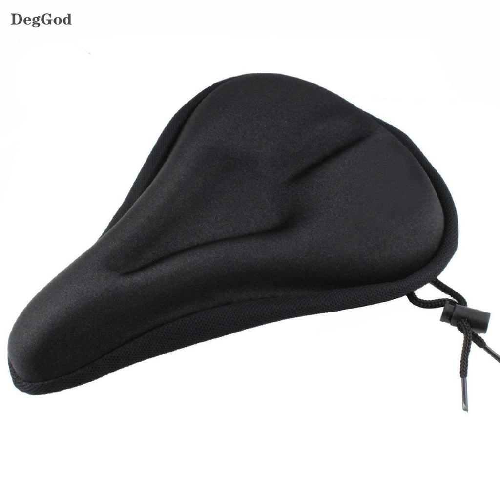 Silicone Bicycle Seat Cover 3D Cushion for Mountain Bike Road Bike Cycling Saddle Cover Comfort Bike Accessories