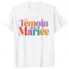French Girls Single Farewell Top Future Bride Team Bride Printed T-shirts EVJF Bridal Shower Harajuku Clothes