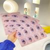 8/40 Stück Wimpern Übungsaufkleber, Wimpern Trainingsaufkleber, Wimpern Applikationstrainer Aufkleber, Simulierte Augenform