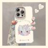 Cute floral cat is suitable for Apple 17 mobile phone case iphone15promax feather yarn 16 lens film 14 anti-drop