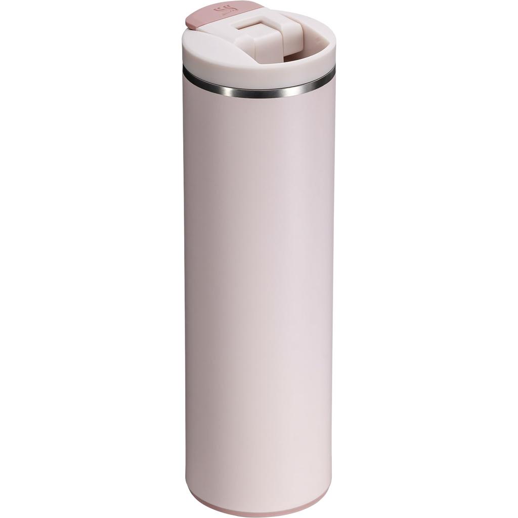 STANLEY 1913 Transit Rose L Flip-Top Mug, Quartz, 0.47