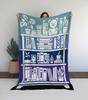 Bookshelf Mosaic Crochet Blanket Pattern, Reading Nook Afghan, Book Lover Pattern, Library Shelf Throw