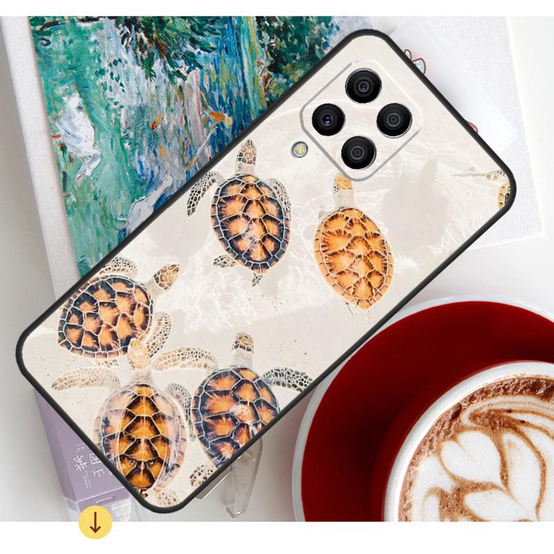 warming green turtles Case For Samsung Galaxy M13 M16 M11 M21 M31 M20 M23 M54 M14 M34 M52 M32 M12 M36 M56 M15 M55