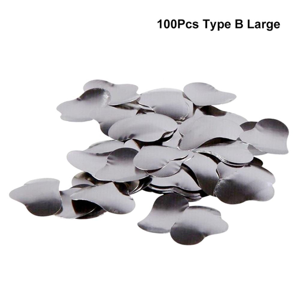 100Pcs Dental Metal Matrix Bands Rings Full Teeth Replacement Dentist Oral Care Tool Sectional Contoured