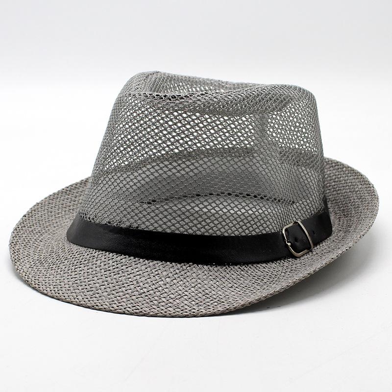 Panama Summer Straw Hat Sun Hat, Summer Sun Protection Travel Beach Woven Top Hat