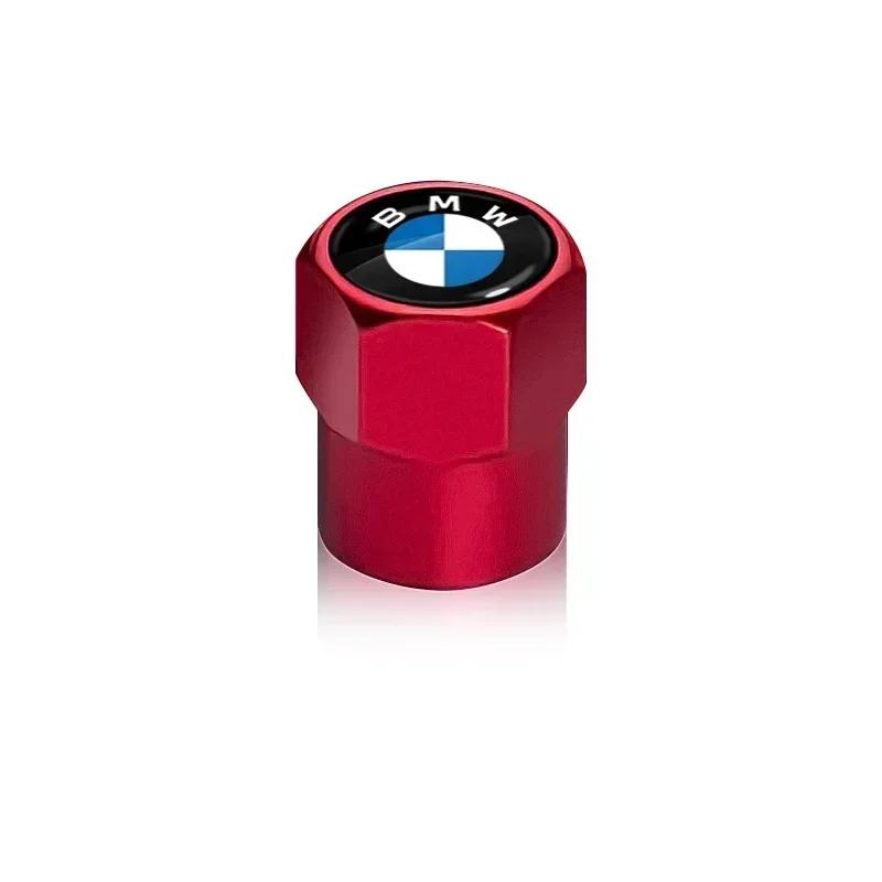 4ks Stylingové Krytky Ventilků Pneumatik Kol Auta Krytky Vzduchových Matice Krytky Ventilků s Logem Auta Příslušenství Pro BMW E46 E52 E53 E60 E90 E91 F30 F20 F10 F15 M3 M5