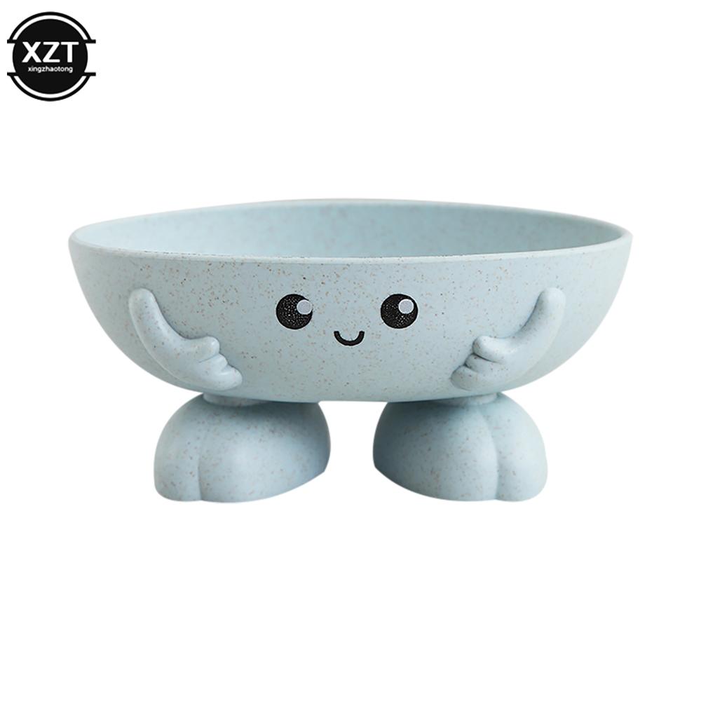 

Soap Holder Cute Soap Dish for Kids Children Creative Lovely Bar Soap Tray Counter for Shower Bathroom Kitchen Countertop небо синє кольору