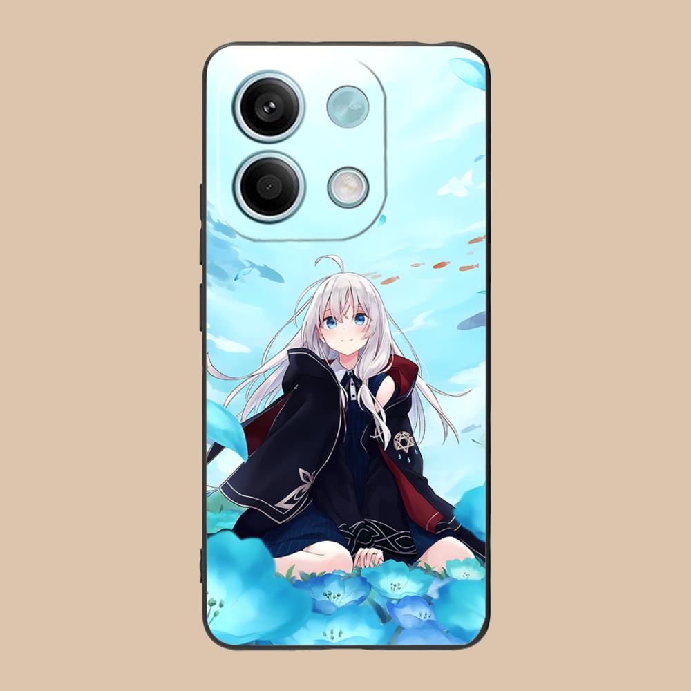 Wandering Witch Elaina Matte TPU Mobile Phone Case for Xiaomi 15 14 13 12 Mi 11 T Ultra Lite Pro S X 5G Colorful Printing Cover
