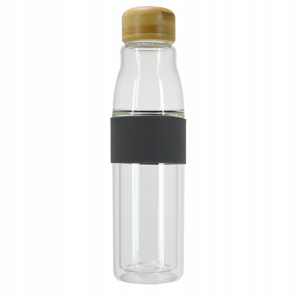 GLASS ECO THERMAL WATER BOTTLE 450 ml