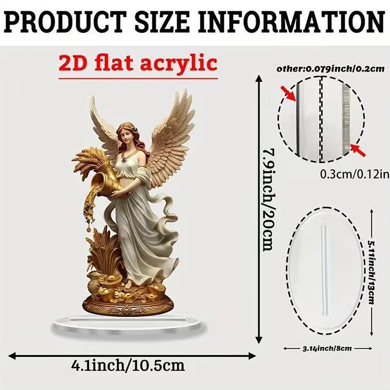 

2025 New Nativity Jesus Birth Scene Xmas Table Centerpiece Accessory 2D Flat Acrylic For Home Office Decoration Party Ornment A5