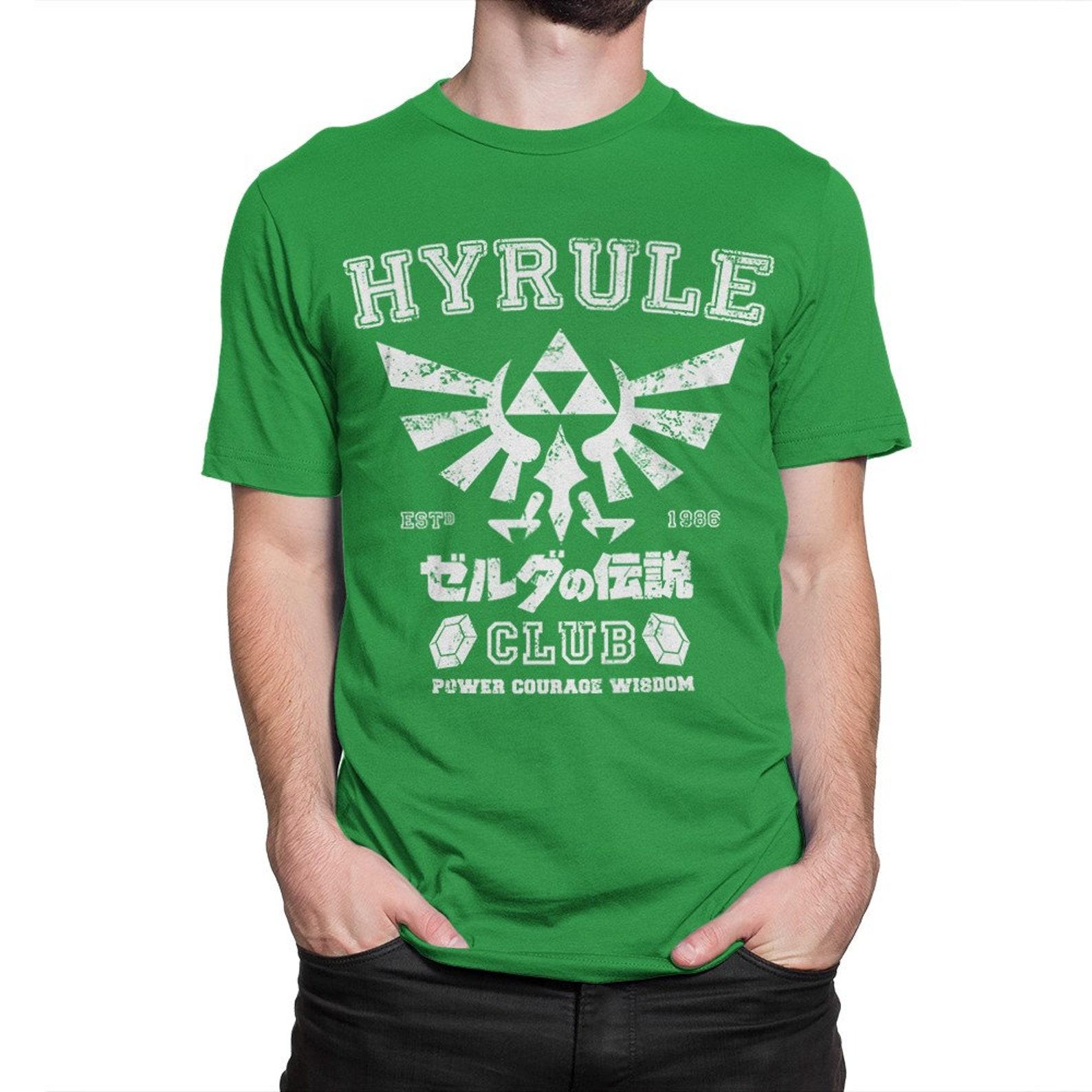 The Legend of Zelda Hyrule Club T-Shirt, Men s and Women s Sizes (ZEL-08101) L