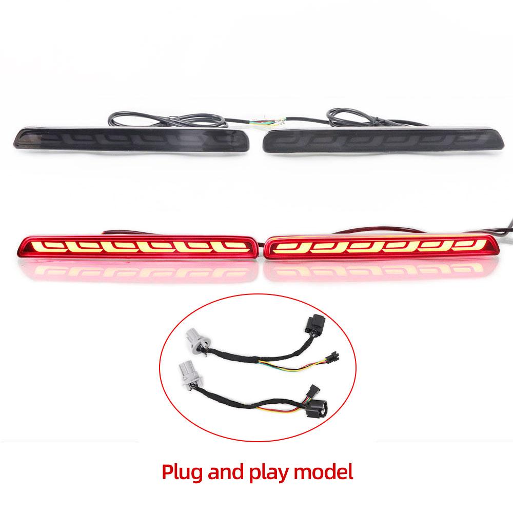 Car LED Rear Fog Lamp For Honda CR-V CRV  2024 2025 Car Bumper Brake Light Reflector turn Signal Indicators