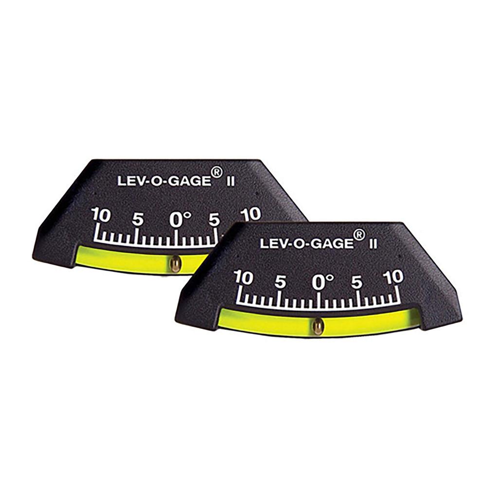 Sun Company 306-R LEV-O-GAGE II Inclinometer - Level Set of 2  Level for RVs, Campers, Trailers Regular