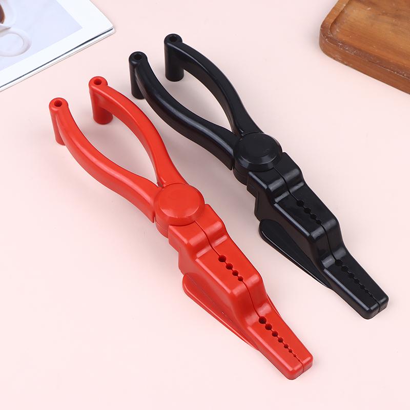 Portable Nail Fixer Tool Nail Holder Pliers Safety Hammer Nail Clip Anti Slip Handle Nail Plier For Woodworking DIY Repair Tools