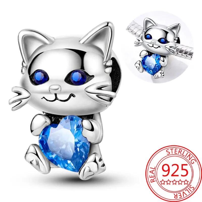 Lovely Copper Little Monkey Embracing Red Heart Pendant Fit Bracelet Necklaces Party Pairing With Handmade Gifts