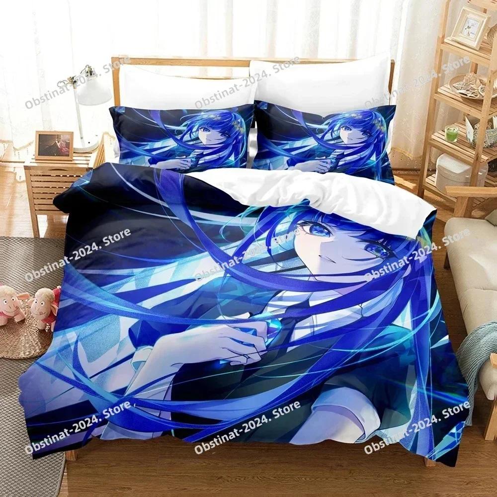 3D Anime Houseki no Kuni Bedding Set Printed single Comforter Quilt Bed Cover Duvet Cover Pillow Case 3 Pieces Kids Adult Size